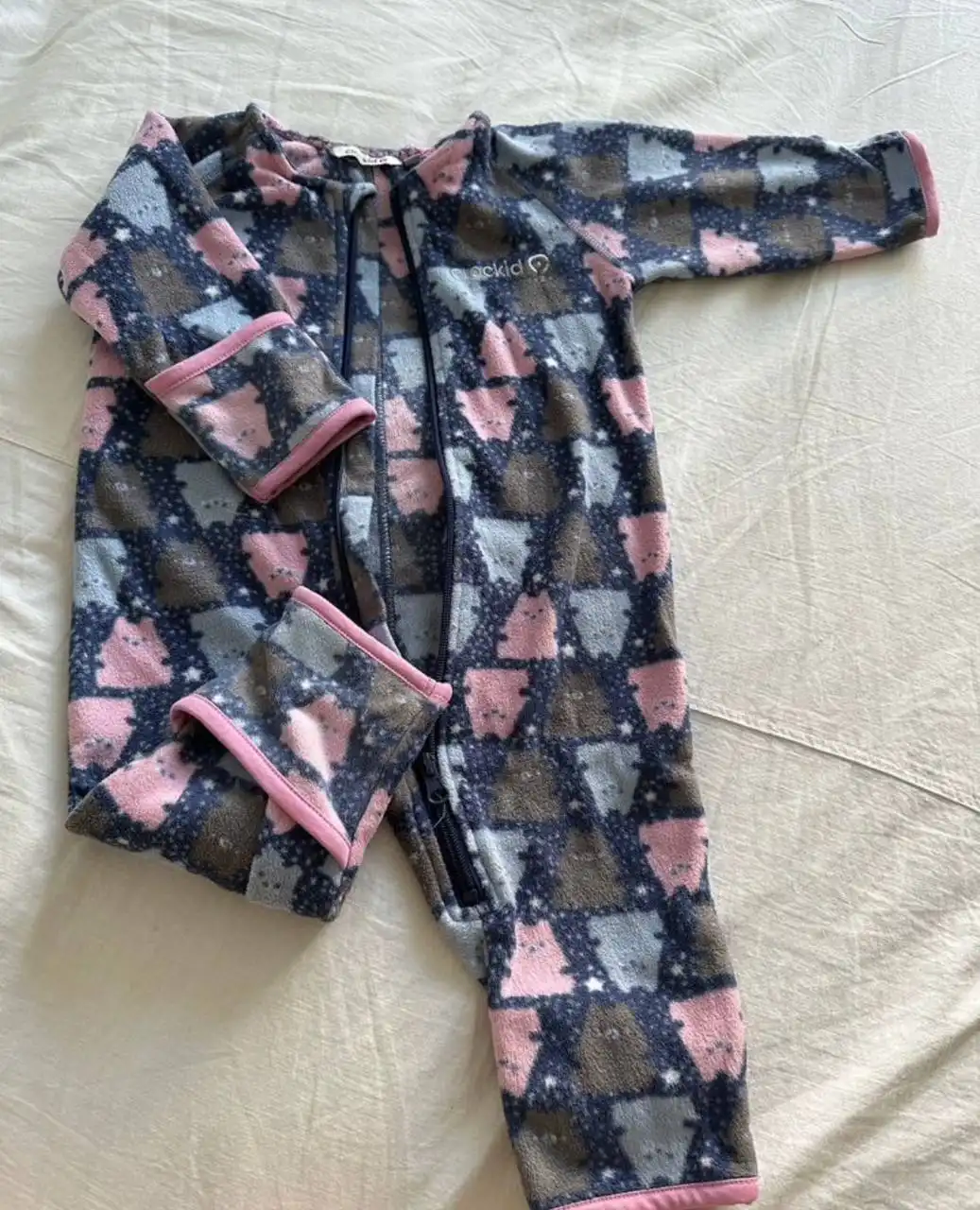 Флисовый комбинезон Crockid размер 74