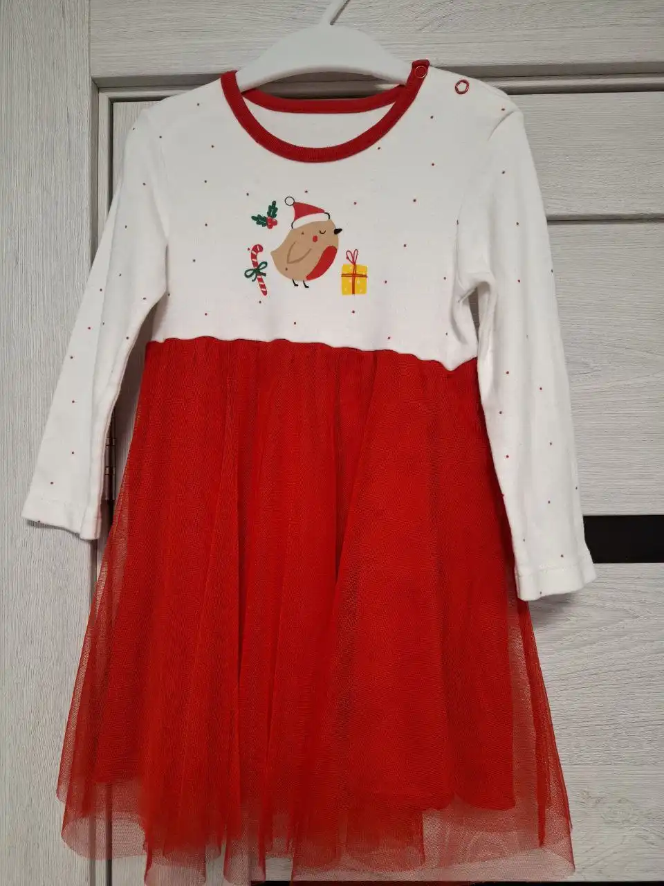 Новогоднее платье для девочки размер 92