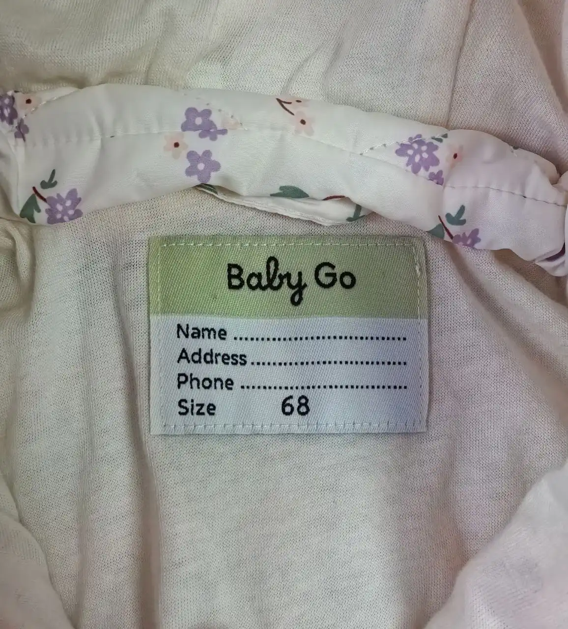 Комбинезон демисезонный для девочки размер 68