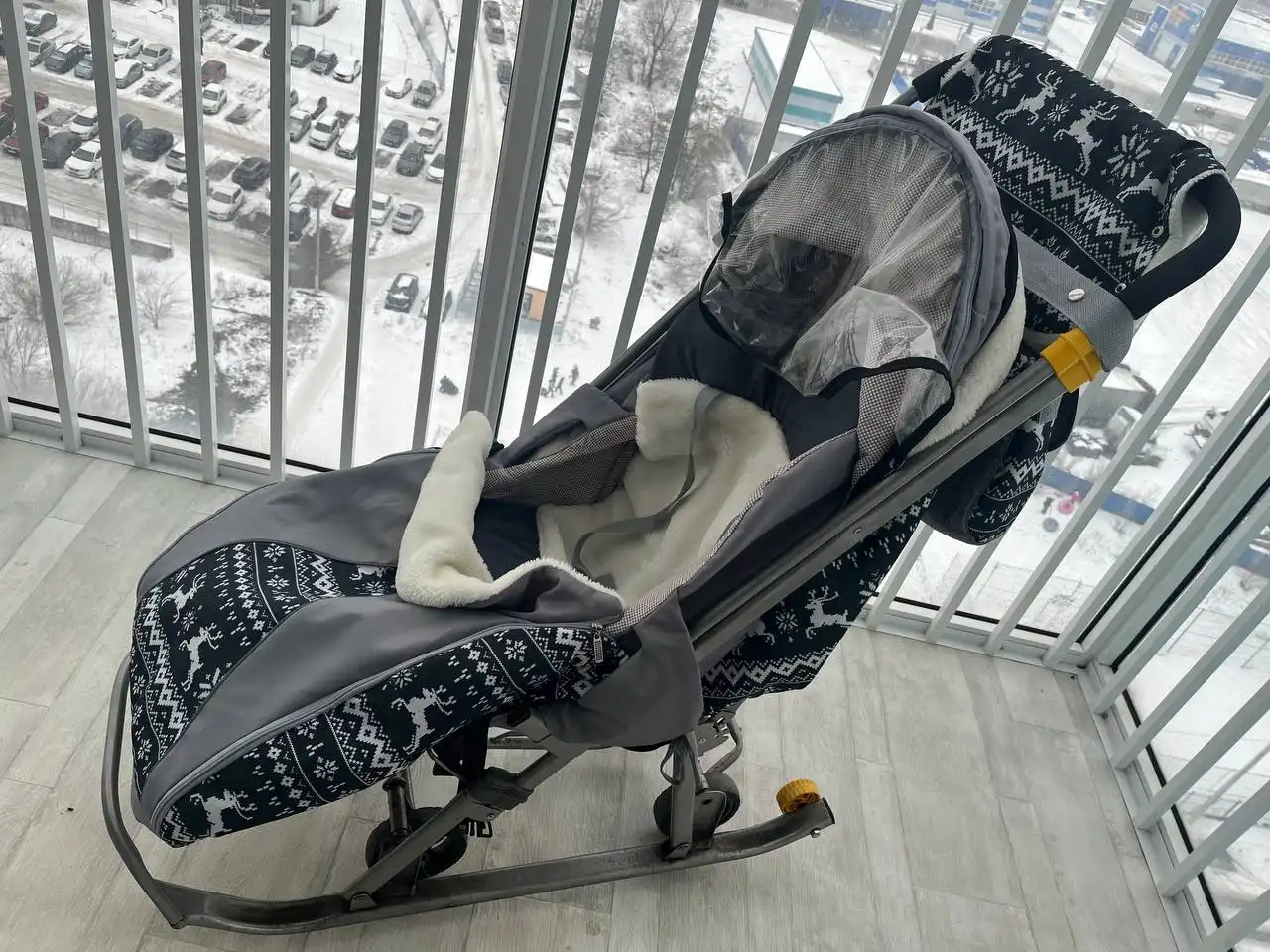 Санки-коляска - Барахолка в ВОРОНЕЖ