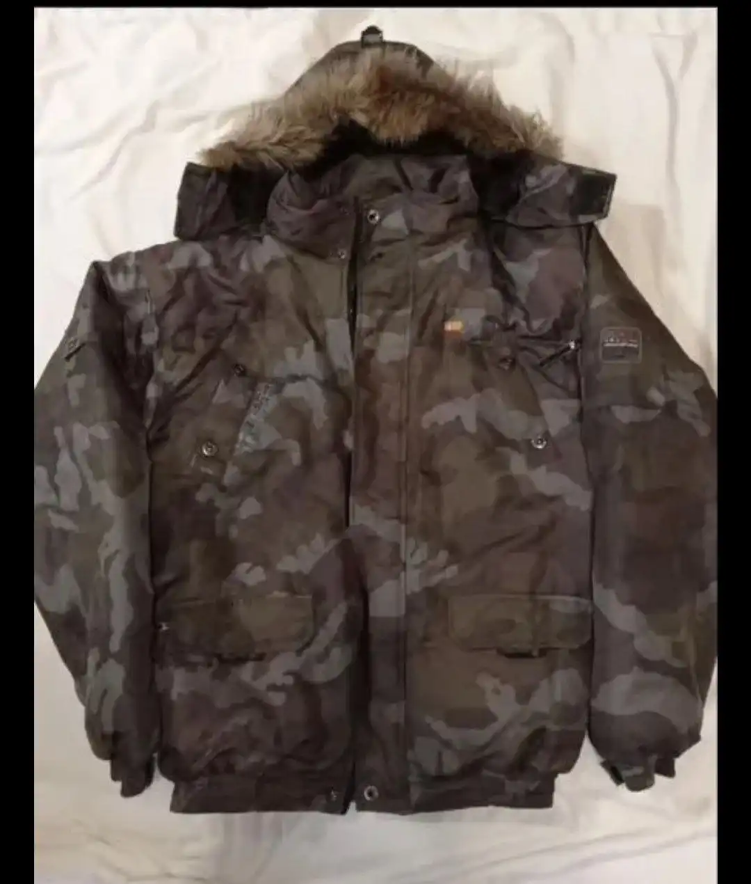 Мужская зимняя куртка, размер 54-56 - Верхняя одежда (Одежда) в Воронеж