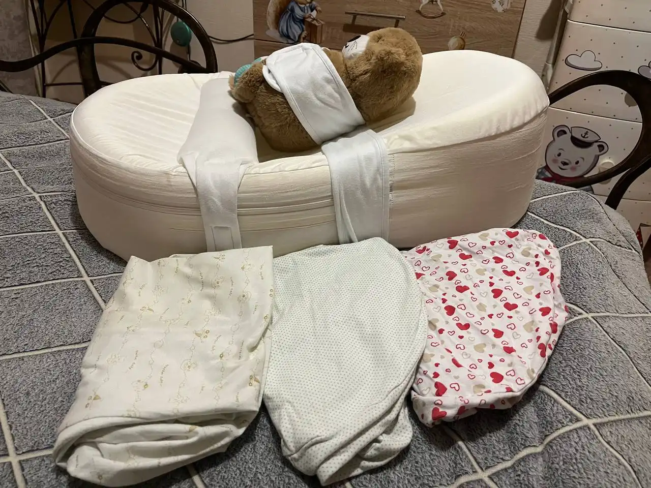 Продажа кокона для новорожденных с подарком - Для новорожденных (Товары для детей) в Воронеж