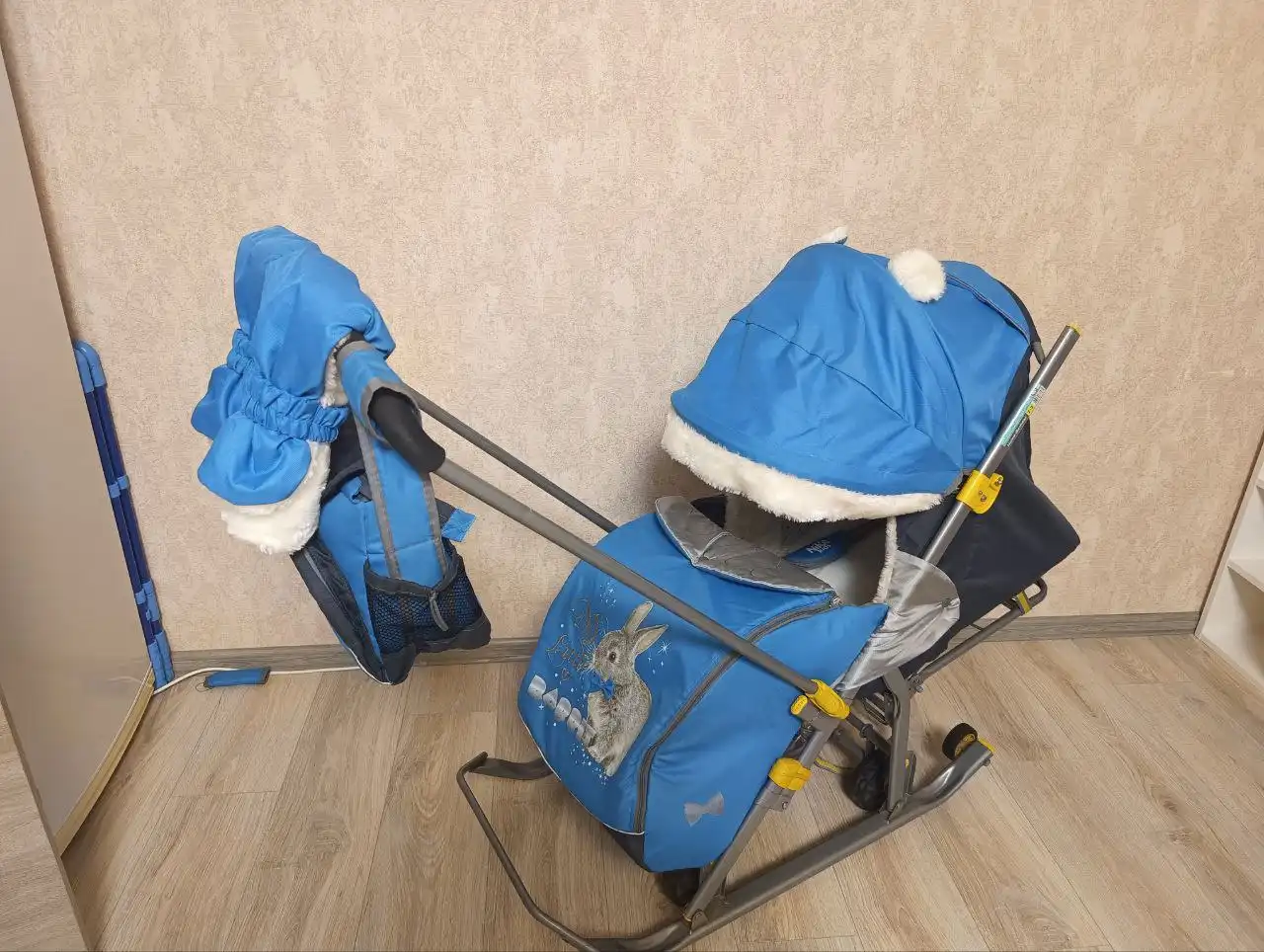 Продам сани-коляску - Детский транспорт (Барахолка) в ВОРОНЕЖ