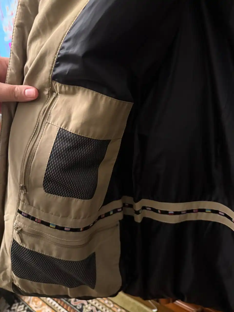 Мужская зимняя куртка 56 размера с меховым воротником - Верхняя одежда (Одежда) в ВОРОНЕЖ