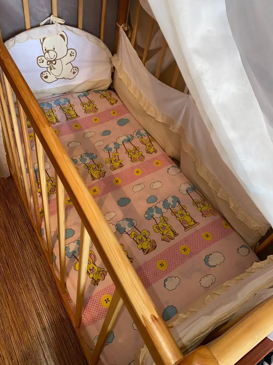 Детская кроватка с маятником - Мебель для детей (Товары для детей) в Воронеж