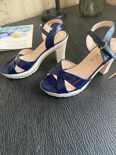 Босоножки размер 37, каблук 6см - Обувь в Воронеж