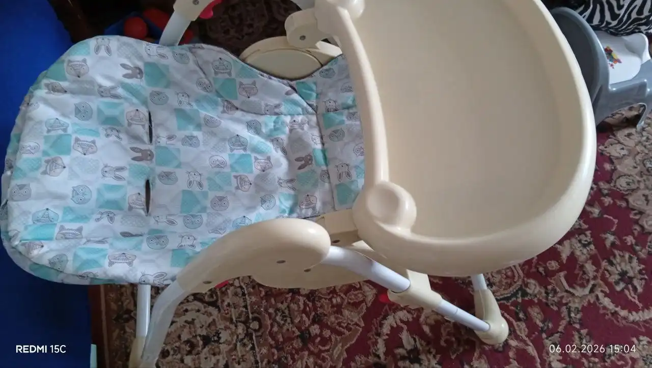 Детский стульчик с регулируемой спинкой и высотой - Товары для детей в ВОРОНЕЖ