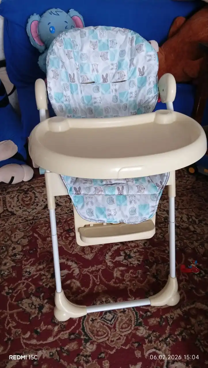 Детский стульчик с регулируемой спинкой и высотой - Товары для детей в ВОРОНЕЖ