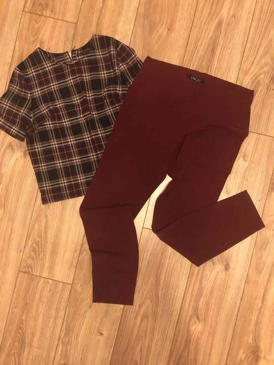 Блузка Kira Plastinina и брюки INCITY - Одежда в ВОРОНЕЖ