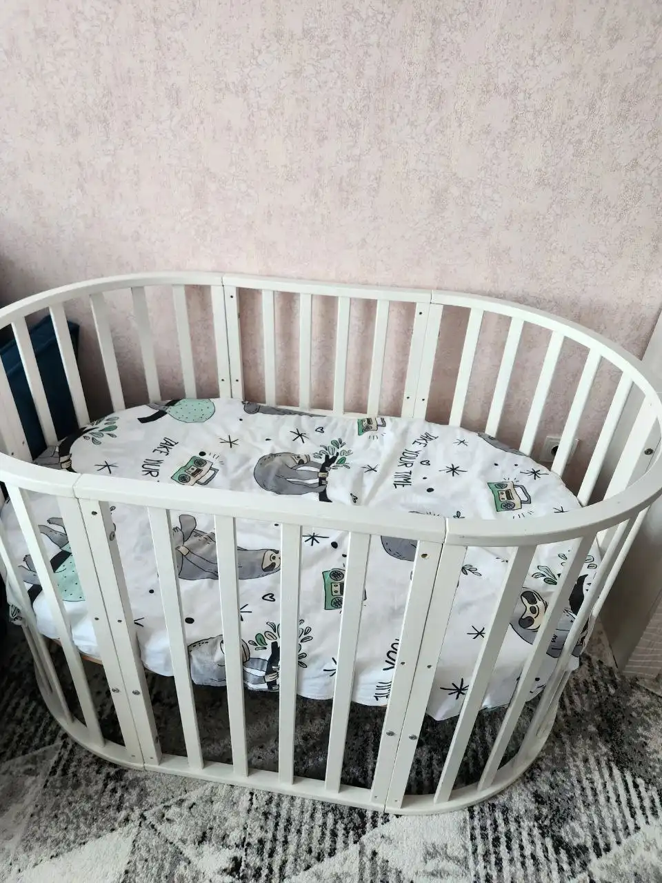 Детская кроватка трансформер с матрасом - Товары для детей в ВОРОНЕЖ