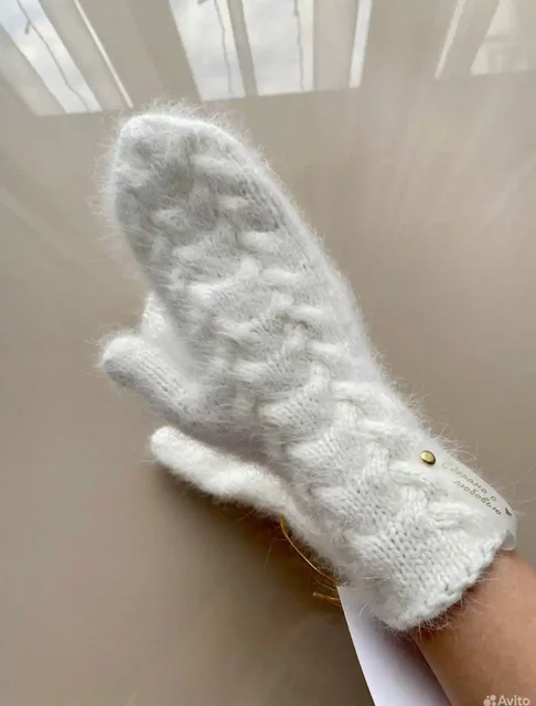 Варежки ручной работы из норки - Одежда в Красноярск