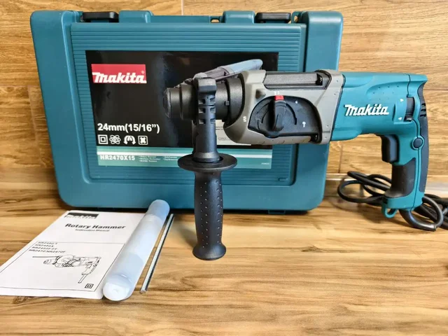 Перфоратор Makita HR2470 + Набор Буров - Электроника в Красноярск