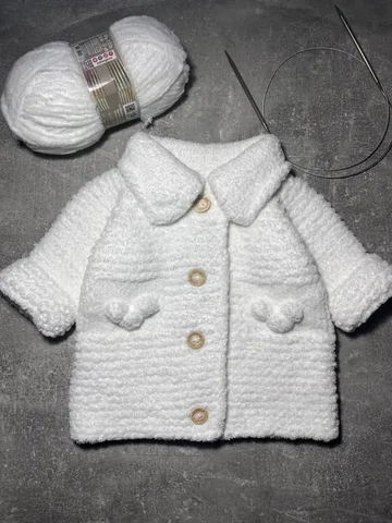 Плюшевая кофточка для ребенка 6-9 месяцев - Товары для детей в Красноярск