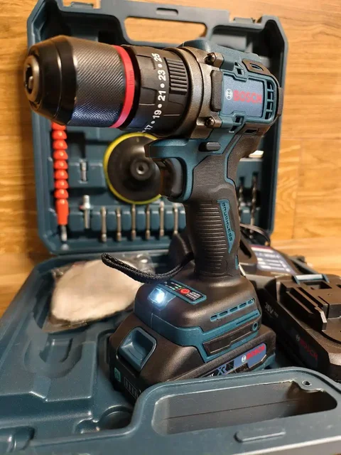 Мощный Шуруповёрт Bosch Бесщеточный Ударный с металлическим патроном 13 мм - частное объявление в Красноярск