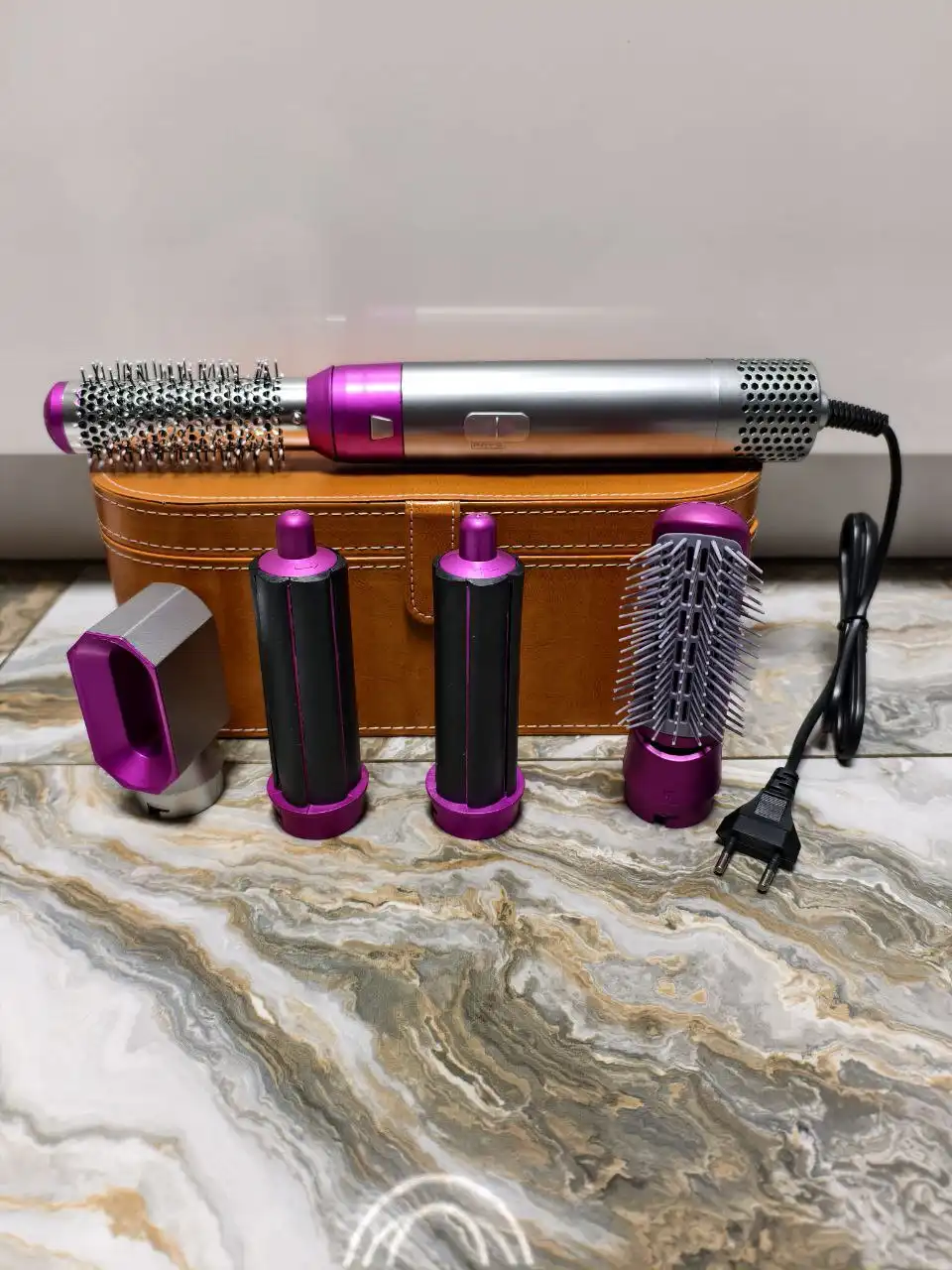 Стайлер Dyson Airwrap Long HS05 в кожаном кейсе