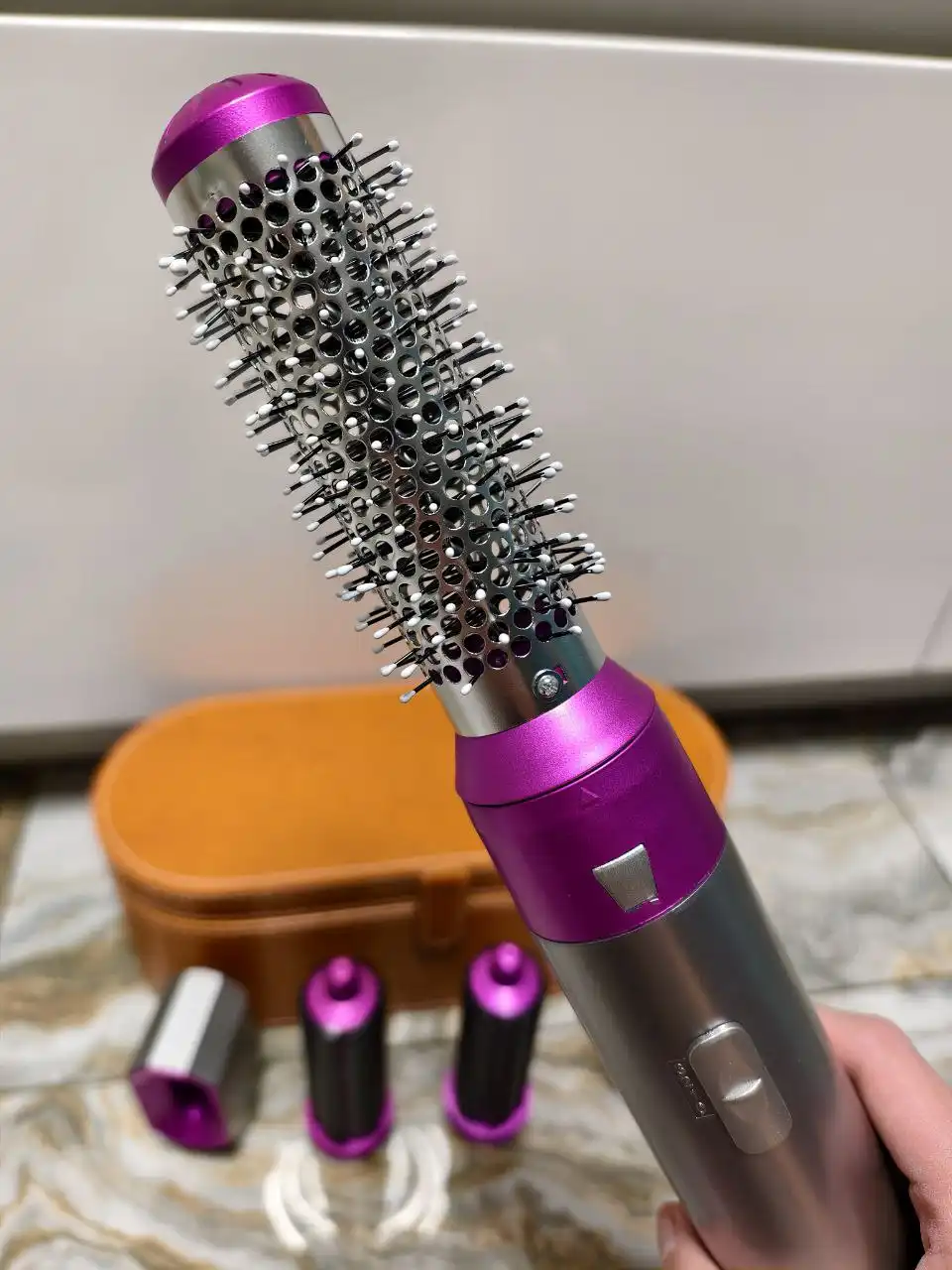 Стайлер Dyson Airwrap Long HS05 в кожаном кейсе