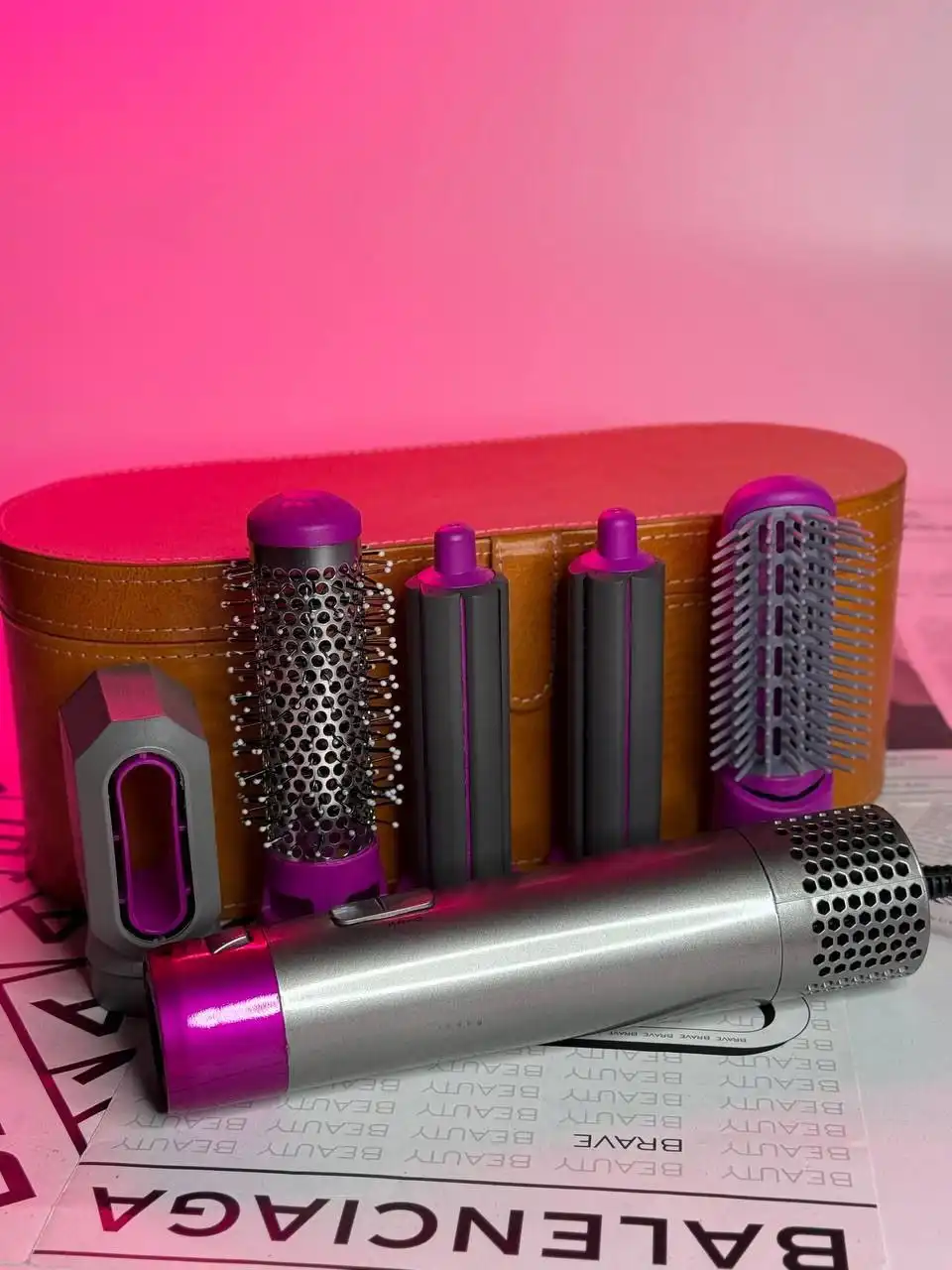 Стайлер Dyson Airwrap Long HS05 в кожаном кейсе