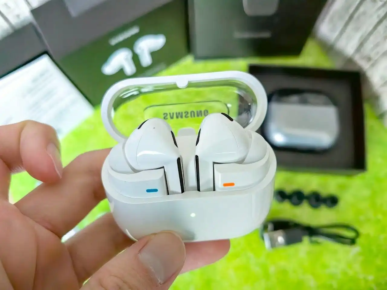 Наушники Samsung Galaxy Buds 3 Pro - 1:1 к оригиналу!