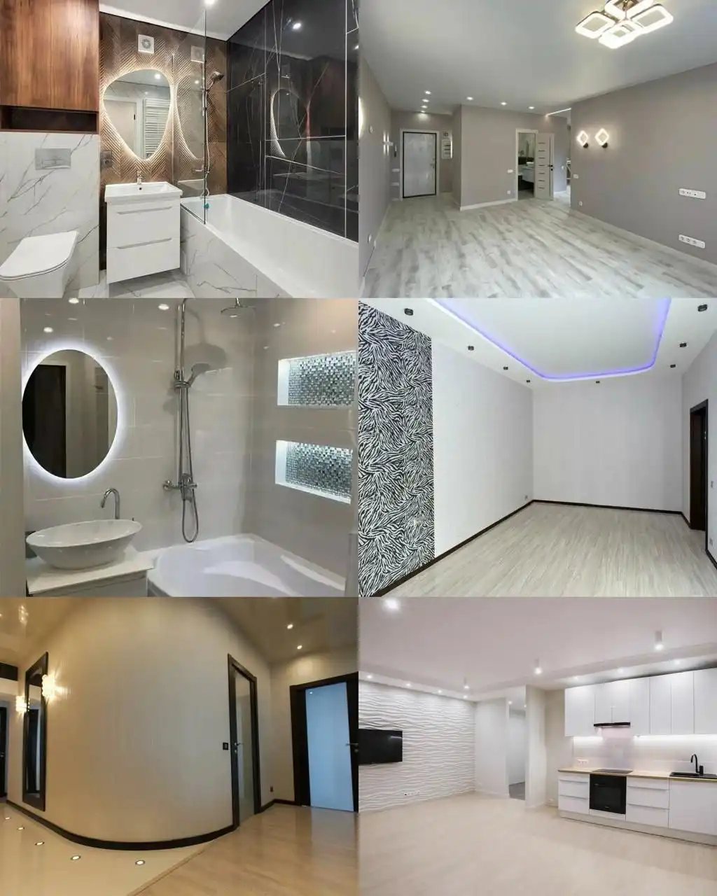 Комплексный ремонт квартир и санузлов под ключ