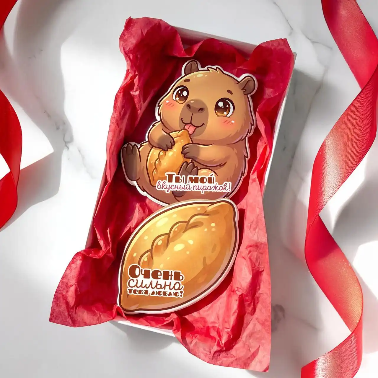 Штучные пряники и наборы к 14 февраля