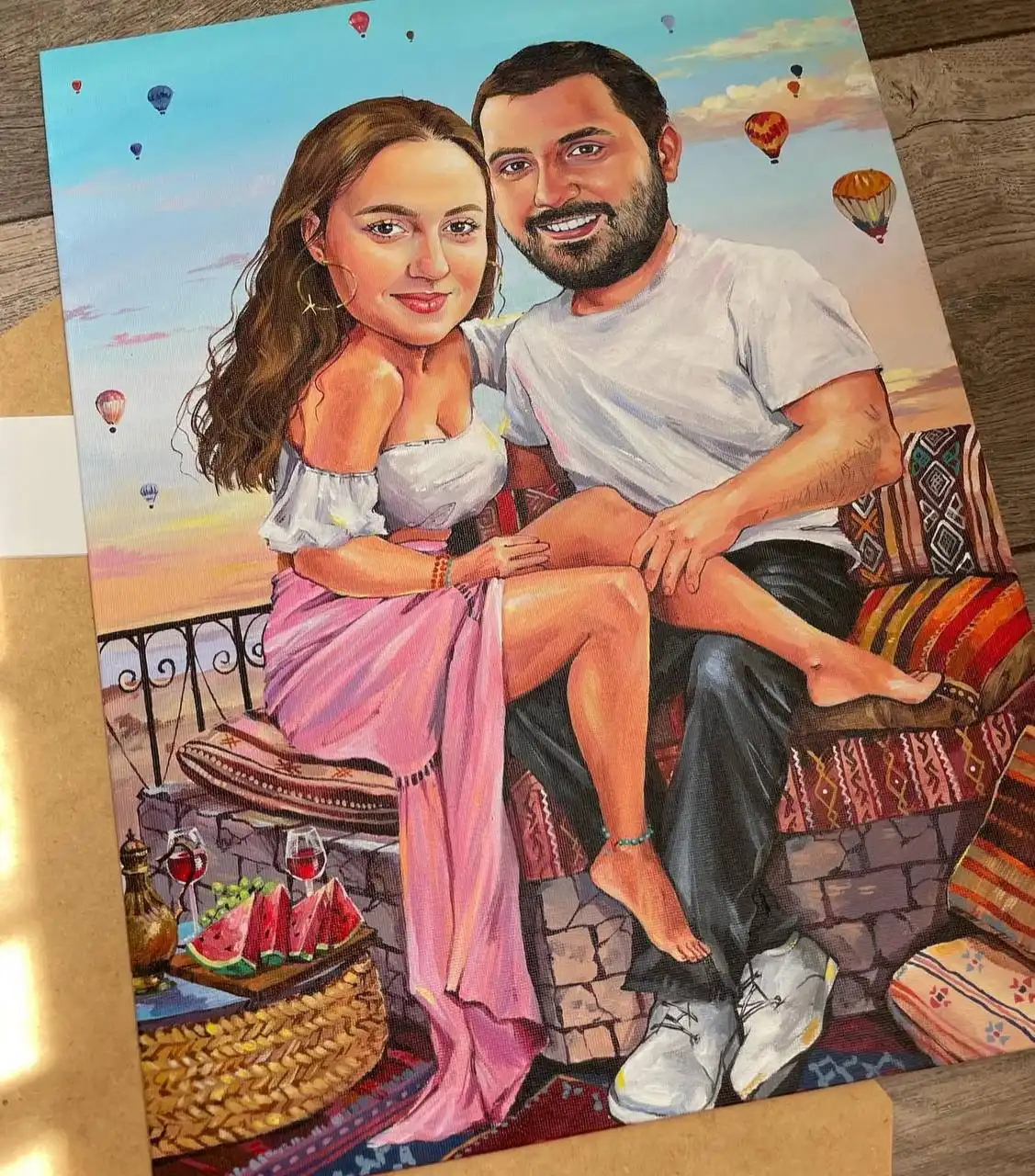 Портрет ручной работы на День влюбленных - Рукоделие (Хобби и отдых) в Красноярск