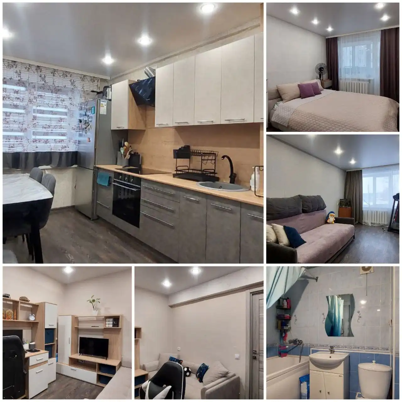 3 комнатная квартира в д. Таскино (военный городок) - Квартиры (Недвижимость) в Красноярск