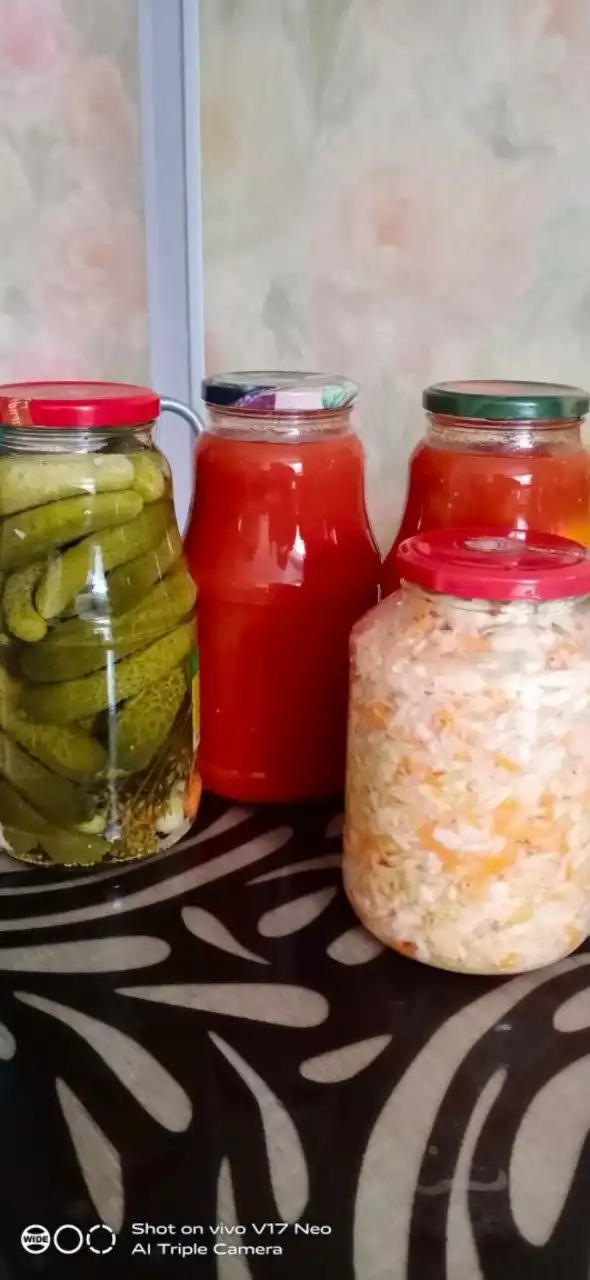 Продажа домашних солений и чеснока - Продукты питания (Барахолка) в Березовка