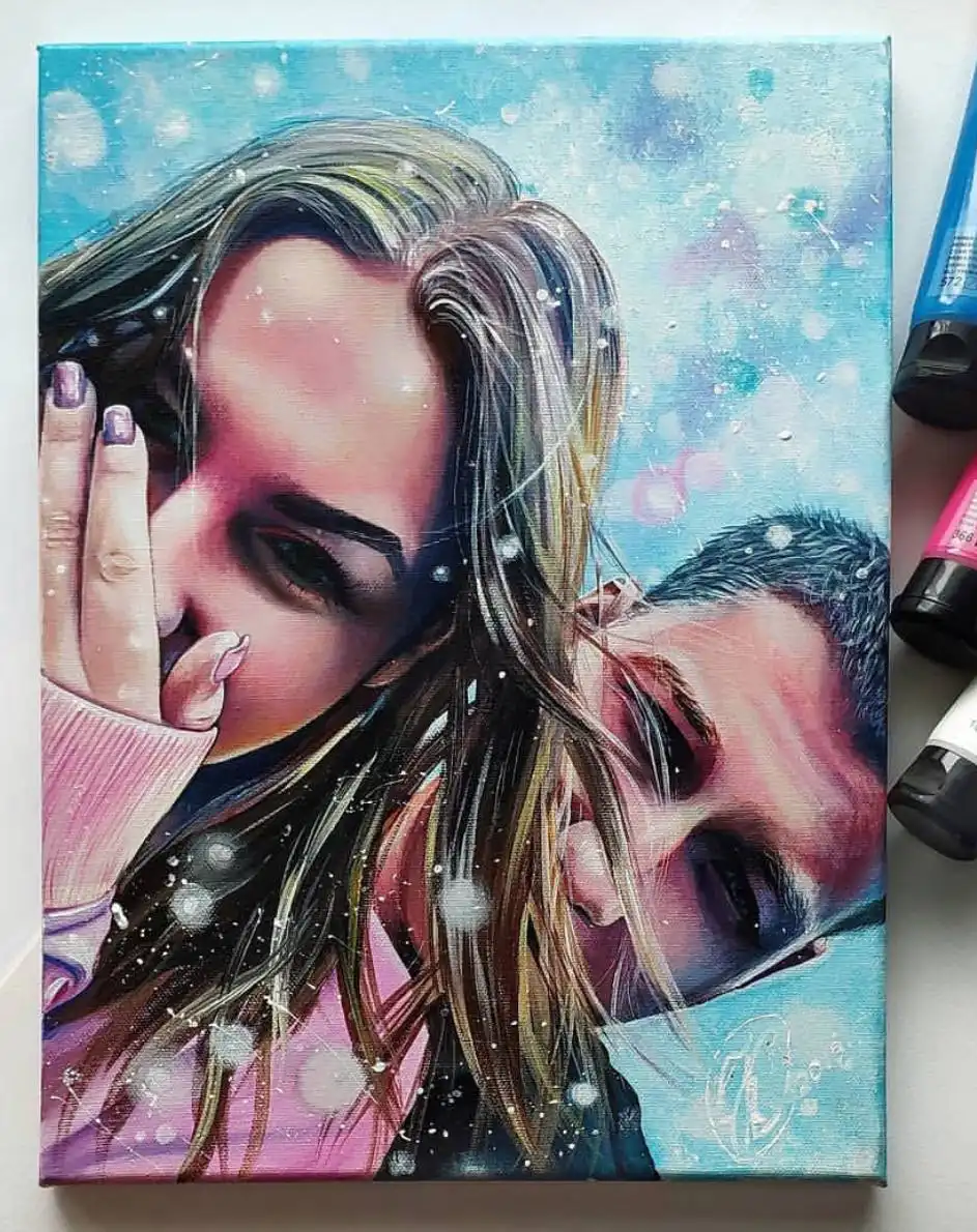 Портрет по фото — идеальный подарок на 14 февраля - Портрет по фото (Услуги) в Красноярск