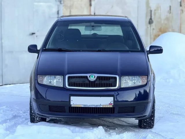 Продам Skoda Fabia 1.4 MT 2001г в цвете Indigo Blue - Авто в Магнитогорск