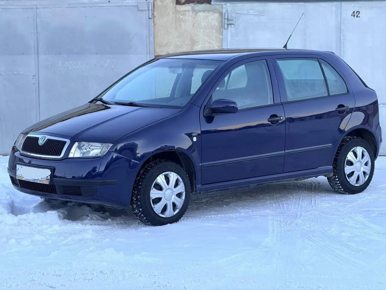 Продам Skoda Fabia 1.4 MT 2001г в цвете Indigo Blue - Легковые автомобили (Авто) в Магнитогорск