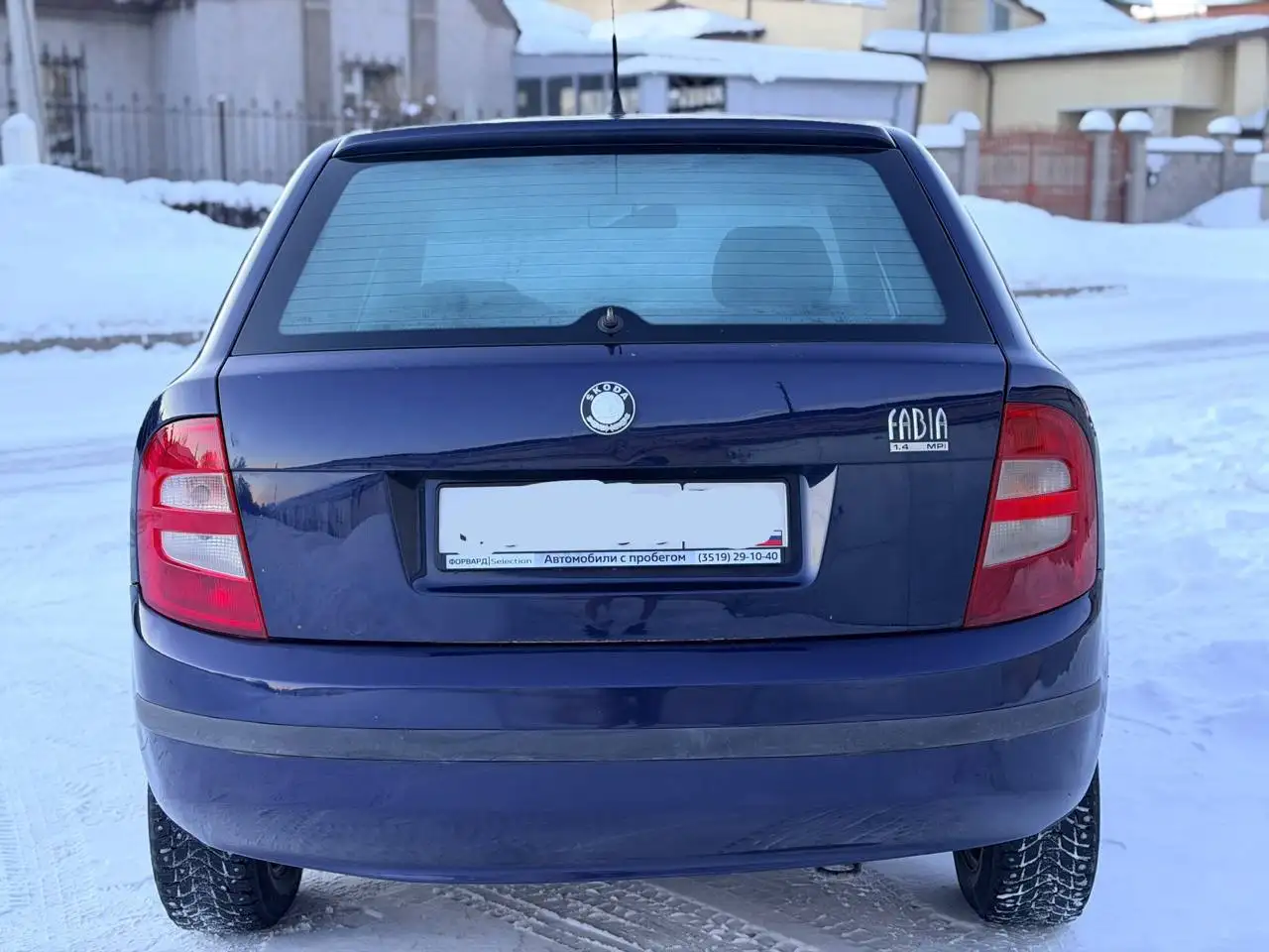 Продам Skoda Fabia 1.4 MT 2001г в цвете Indigo Blue - Легковые автомобили (Авто) в Магнитогорск