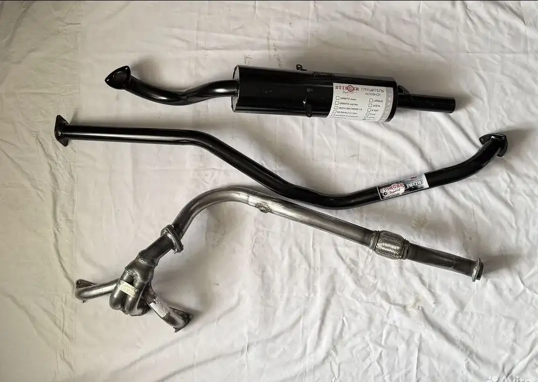 Выпускная система Stinger Sport 4-1 8v на ВАЗ 2101-2107 - Выхлопная система (Запчасти) в Магнитогорск