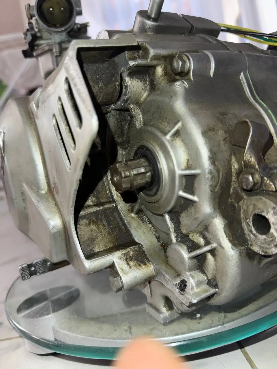 Продам мотор на питбайк/Альфу с запчастями - Мотоциклетные запчасти (Запчасти) в Магнитогорск