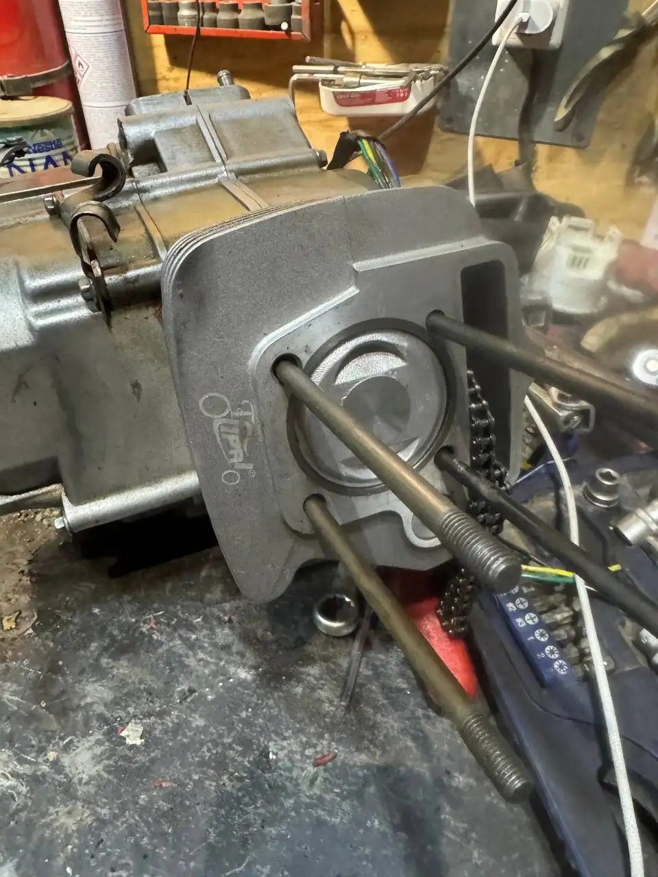 Продам мотор на питбайк/Альфу с запчастями - Мотоциклетные запчасти (Запчасти) в Магнитогорск