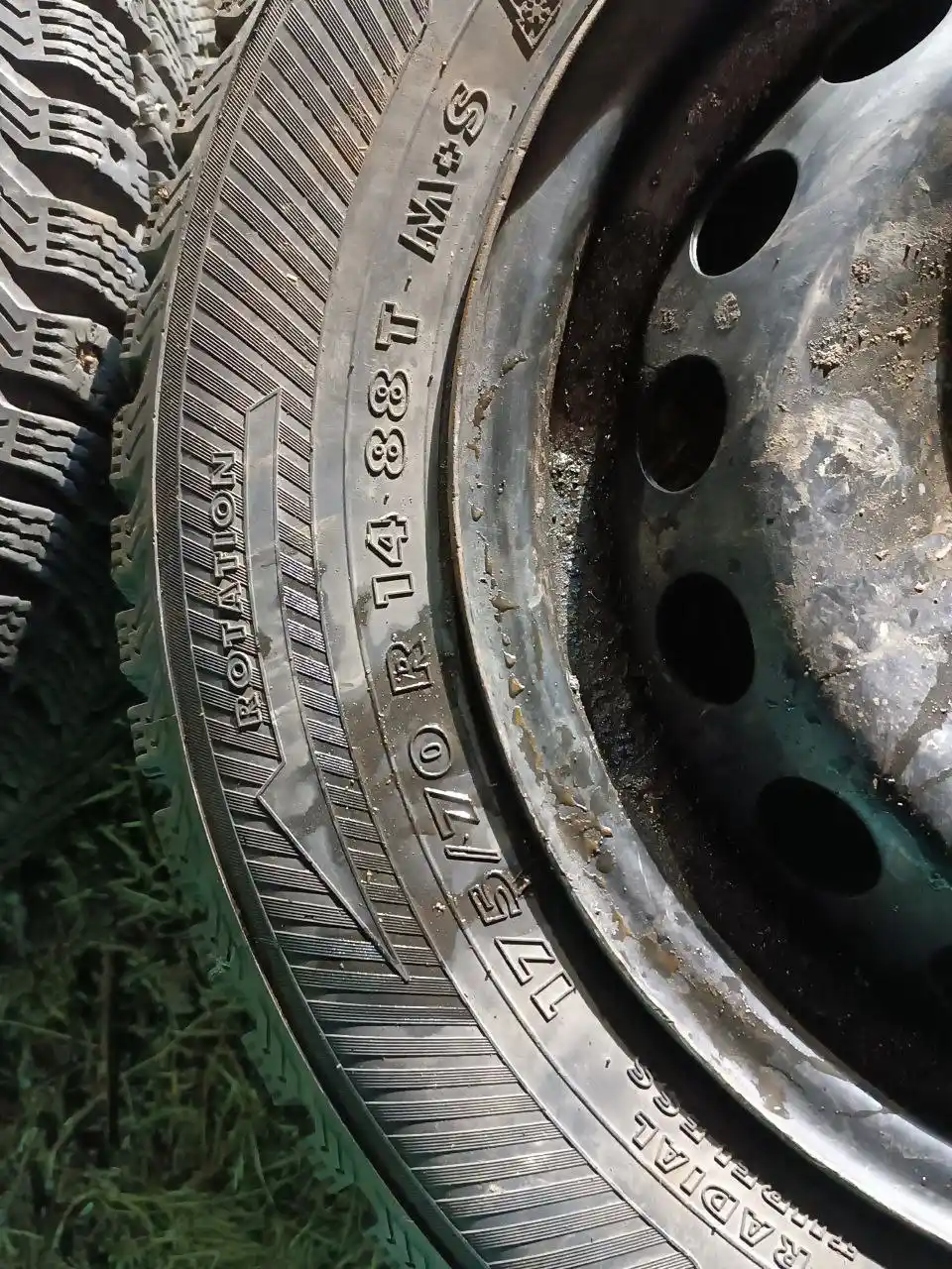 Диски ВАЗ Р14 с протектором