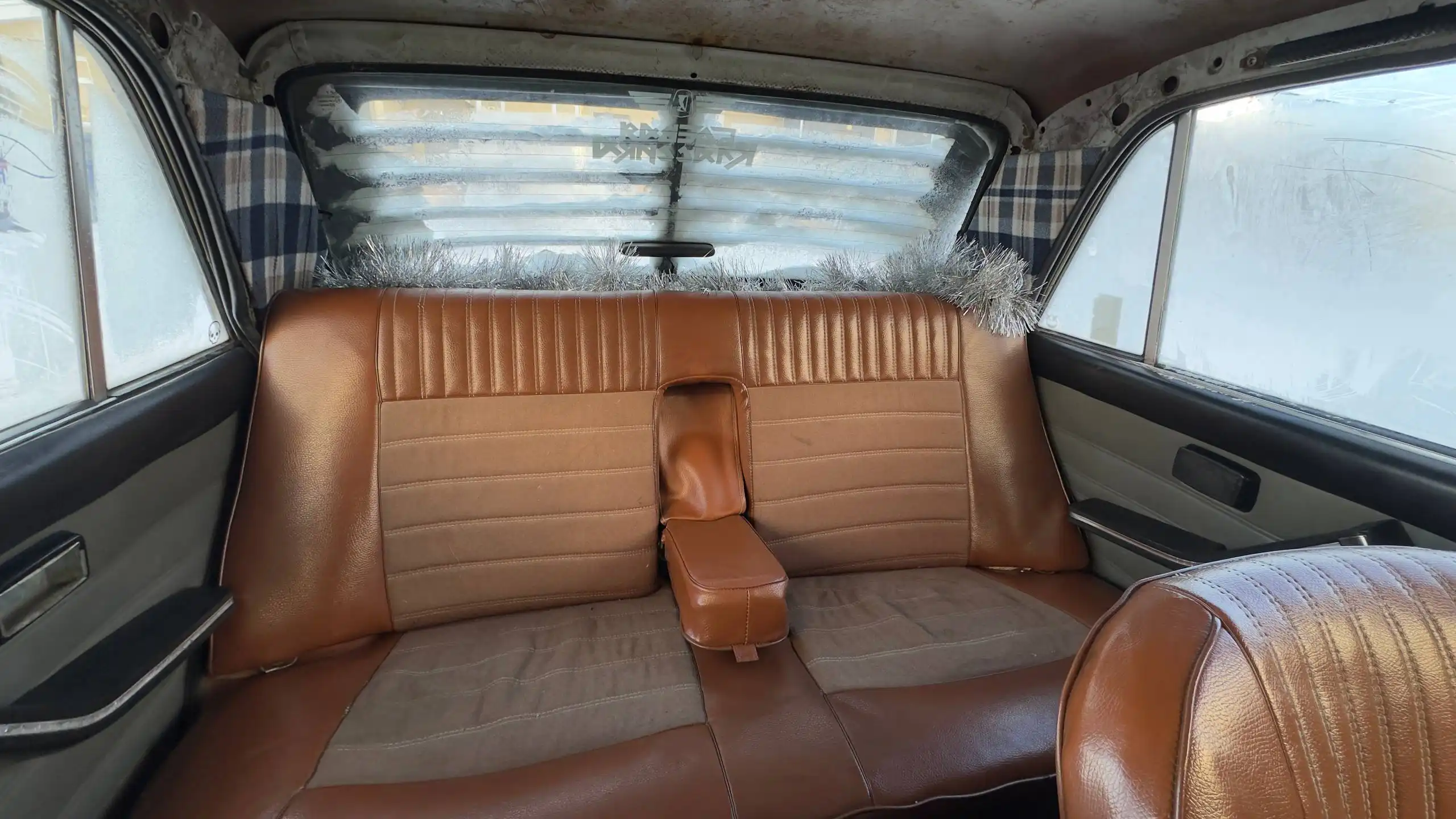 ВАЗ 2103 с заваренным дифференциалом на зимней резине