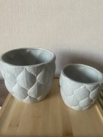 Керамические кашпо 14х14 и 11х11 - Для дома и дачи в Уфа