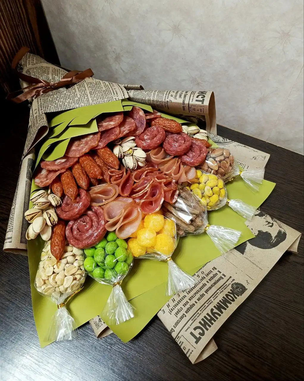 Съедобный букет для настоящего мужчины