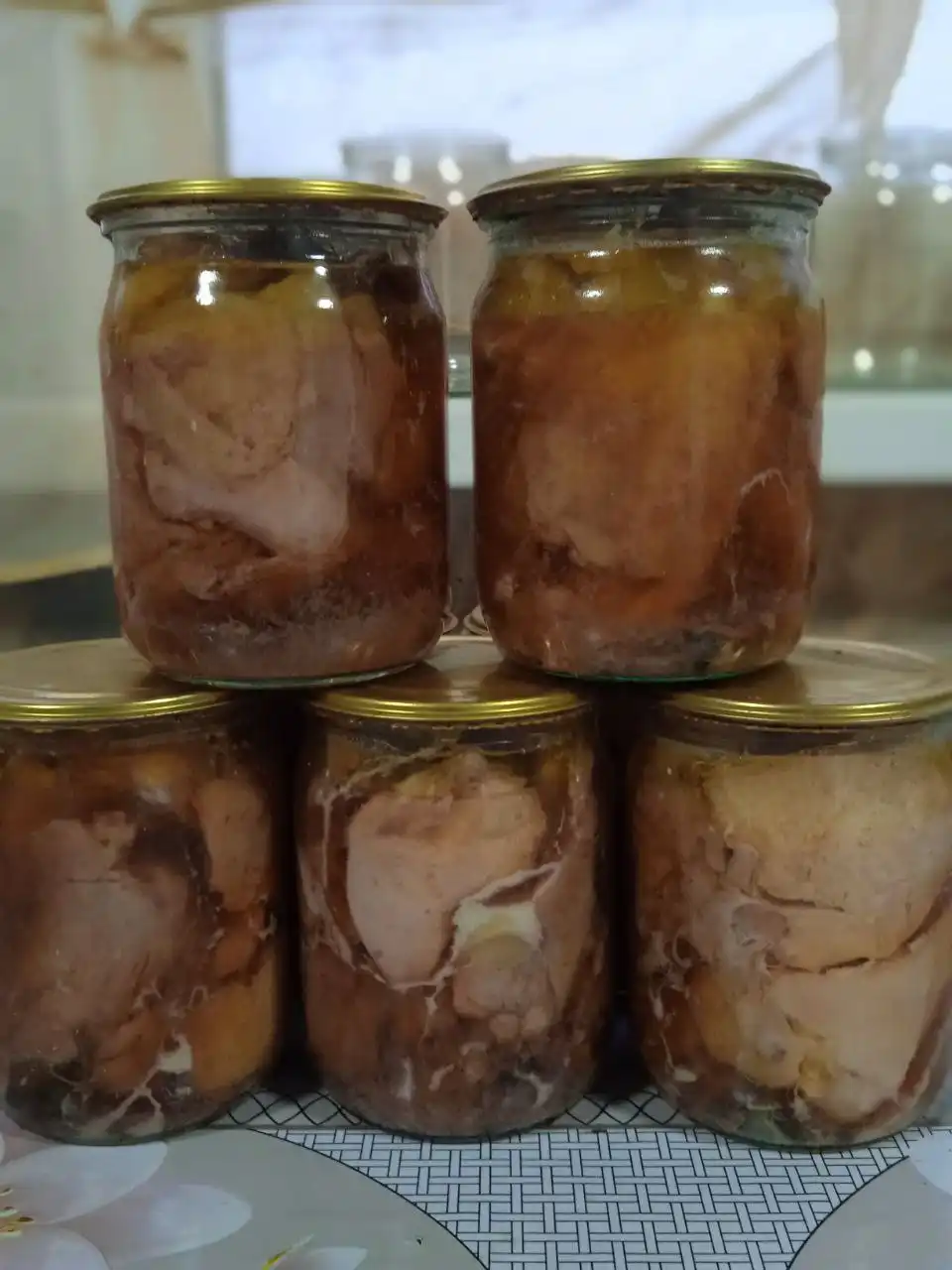 Продажа домашней куриной тушёнки