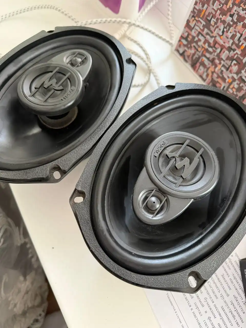 Магнитола процессорная Aura AMH-79DSP и колонки коаксиальные Focal-690 ACX