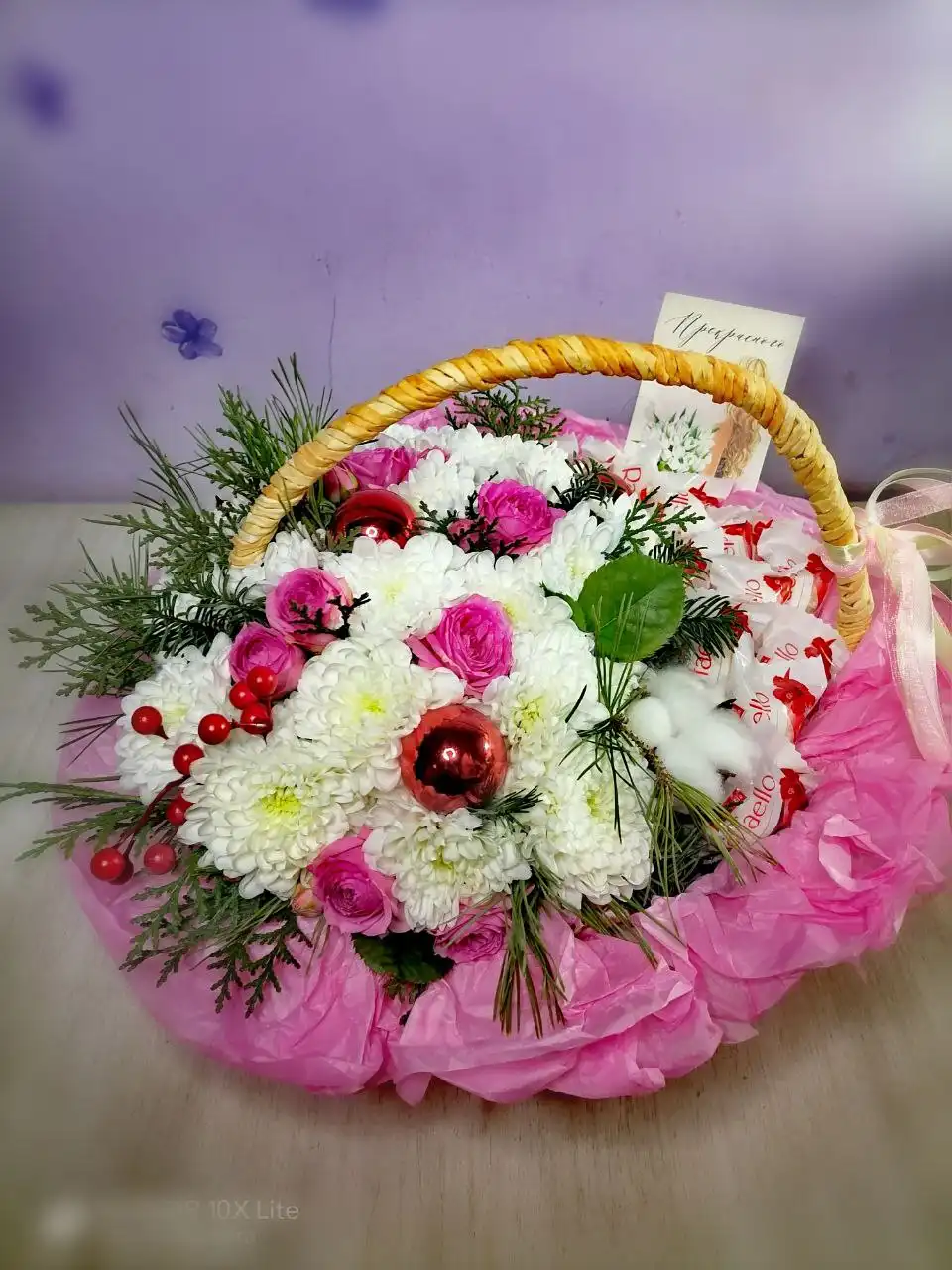 Съедобные букеты на заказ в Новоаннинском
