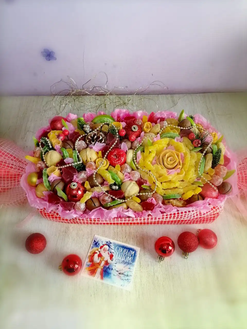 Съедобные букеты на заказ в Новоаннинском