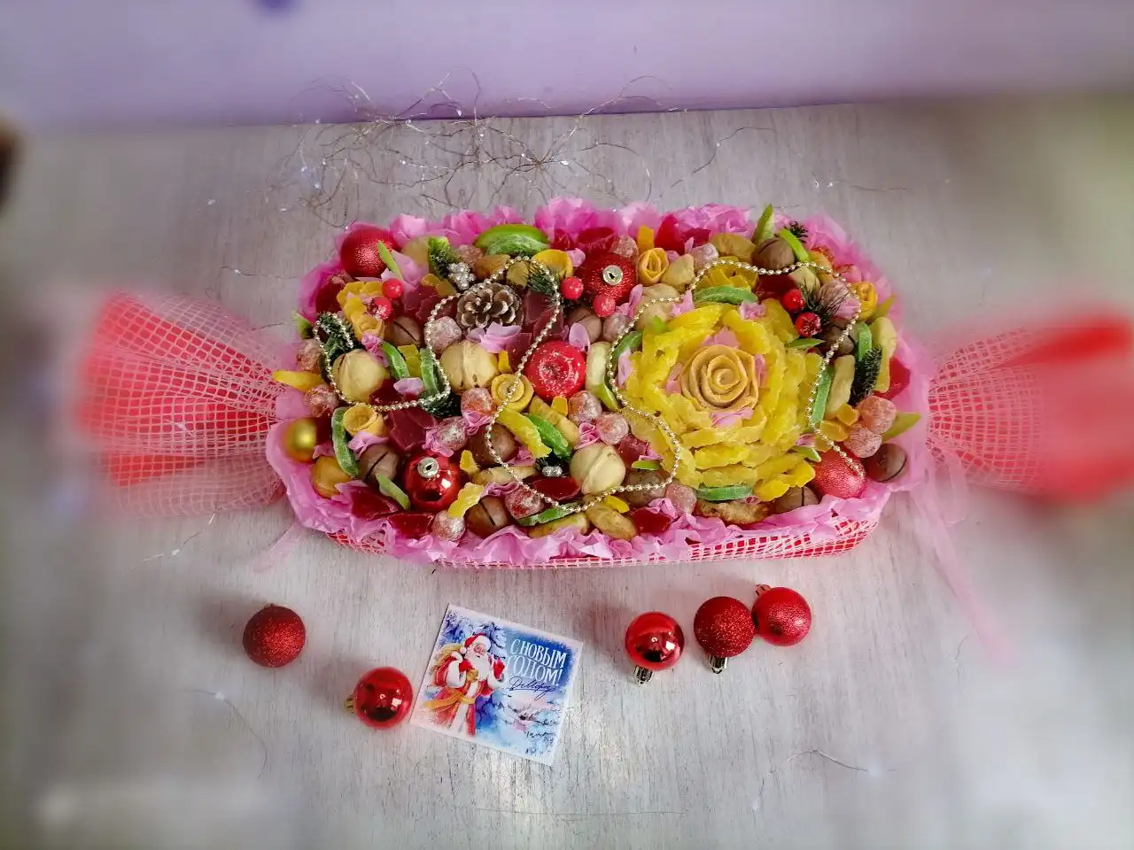 Вкусные букеты на заказ любой сложности