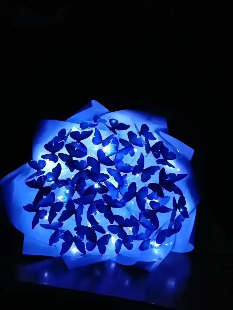 Светящийся букет из бабочек ручной работы - Рукоделие (Хобби и отдых) в Новоаннинский