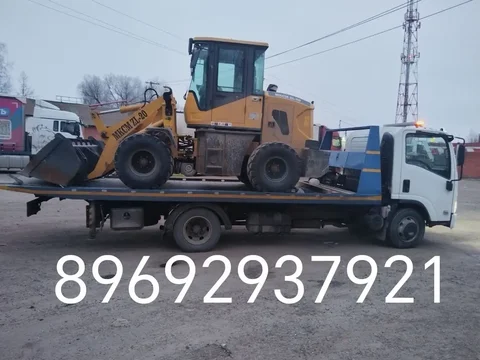 Услуги фронтального погрузчика с ковшом и палетными вилами - частное объявление в Новоаннинский