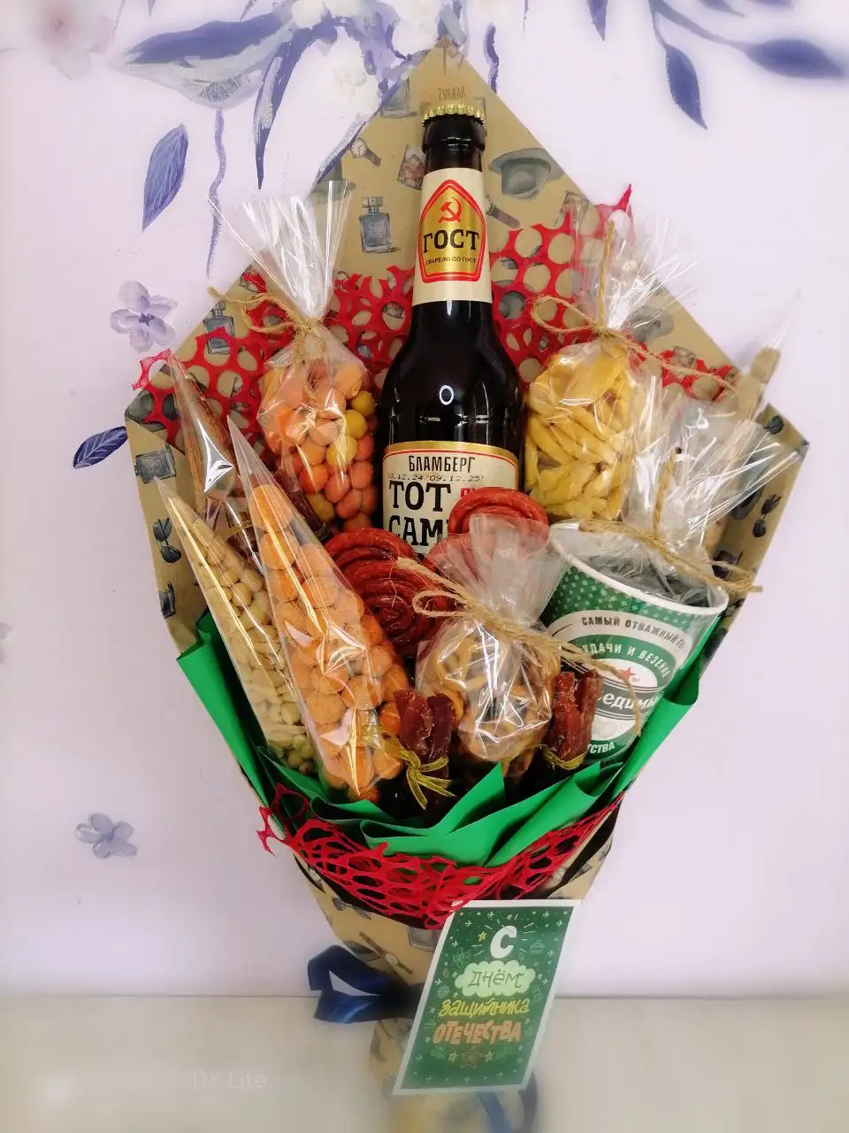 Съедобные букеты и конверты к 23 февраля - Подарки (Барахолка) в Новоаннинский