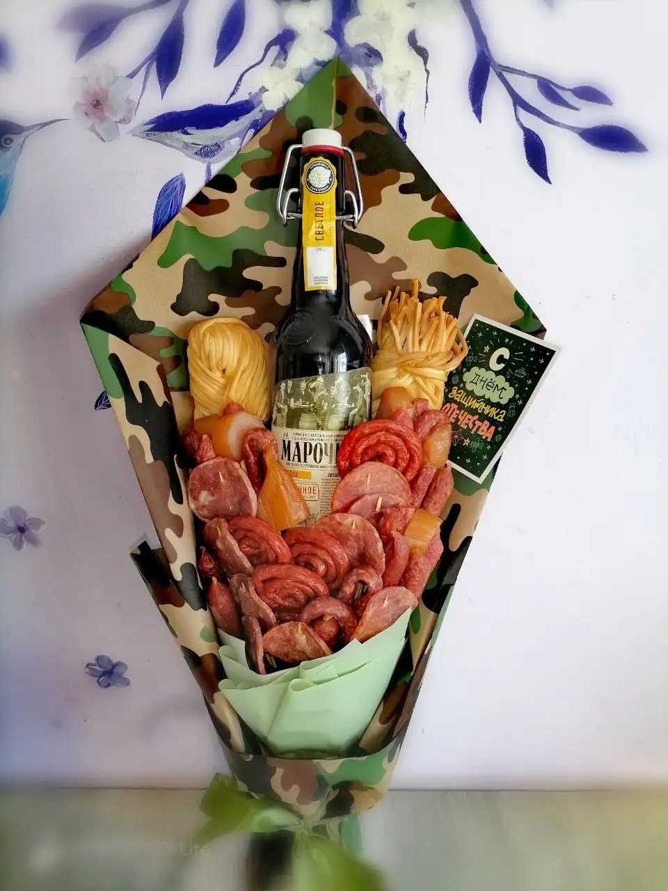 Съедобные букеты к 23 февраля - Съедобные букеты (Барахолка) в Новоаннинский