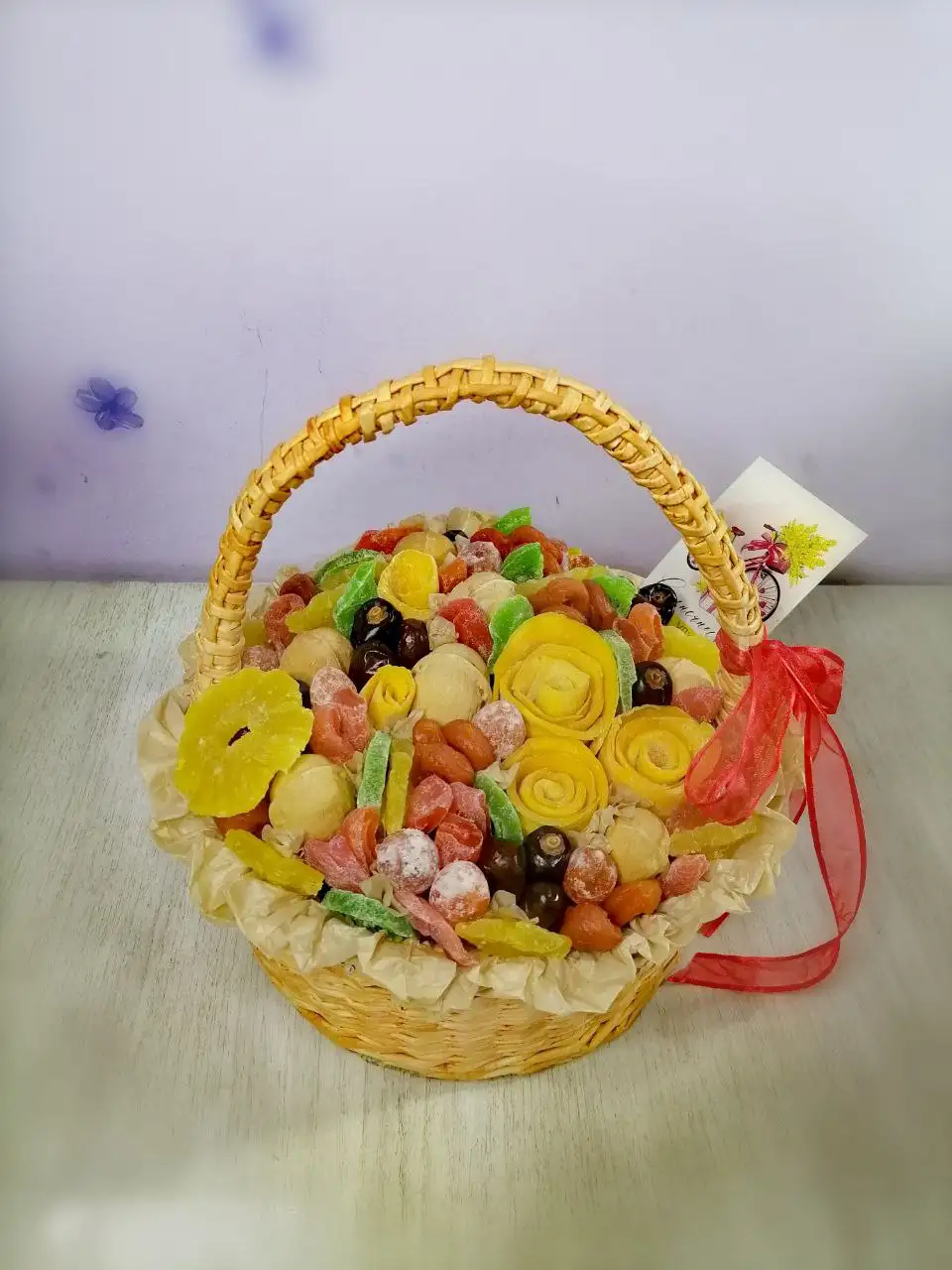 Корзиночка с сухофруктами, орехами и цукатами - Продукты питания (Барахолка) в Новоаннинский