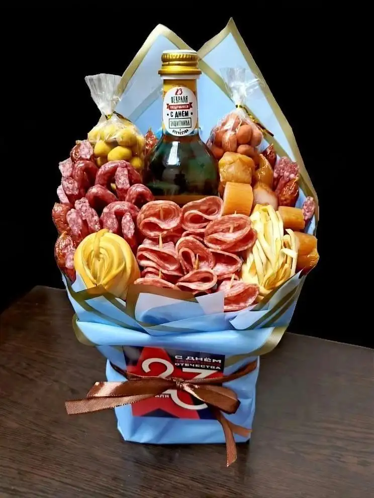 Вкусные съедобные букеты на заказ - Кулинарные услуги (Услуги) в Новоаннинский