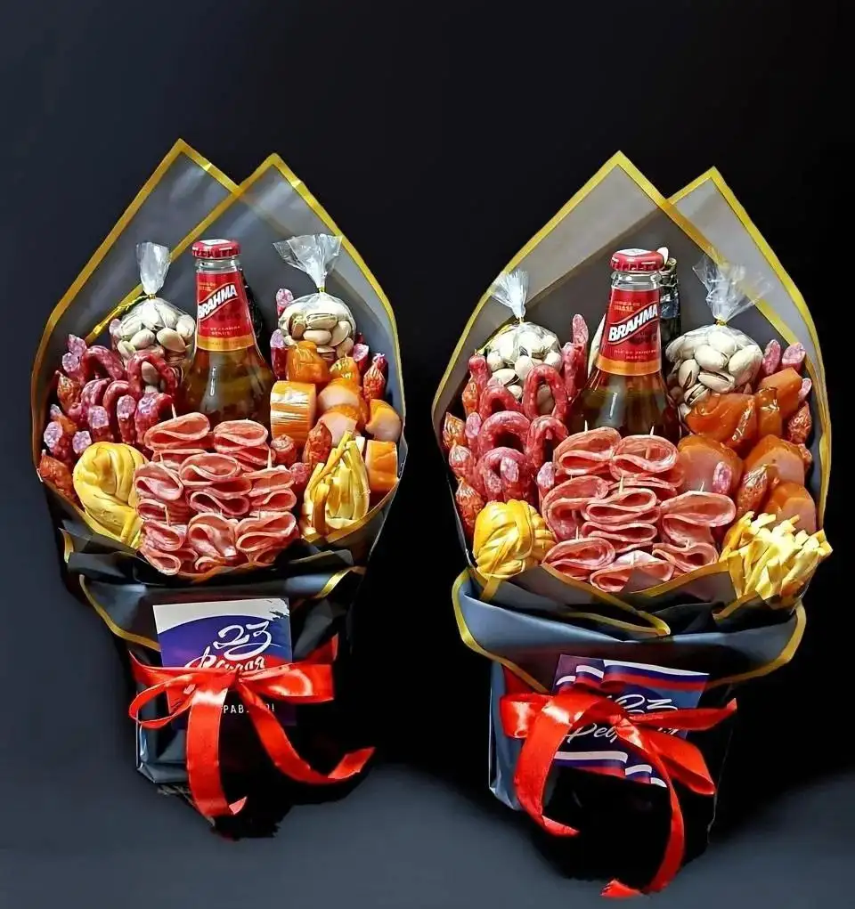 Вкусные съедобные букеты на заказ - Кулинарные услуги (Услуги) в Новоаннинский